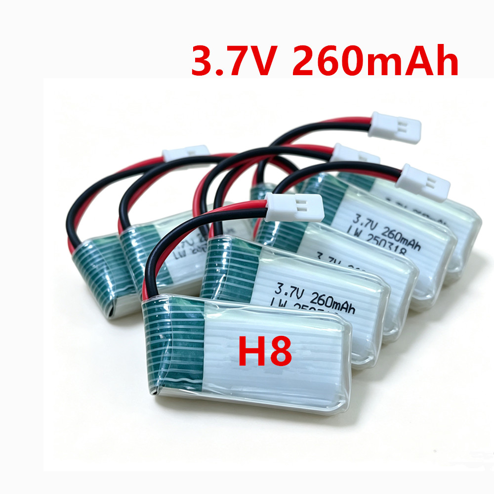 Eachine Drone E010 - 3.7V 260mAH Lipo Battery With Charger
