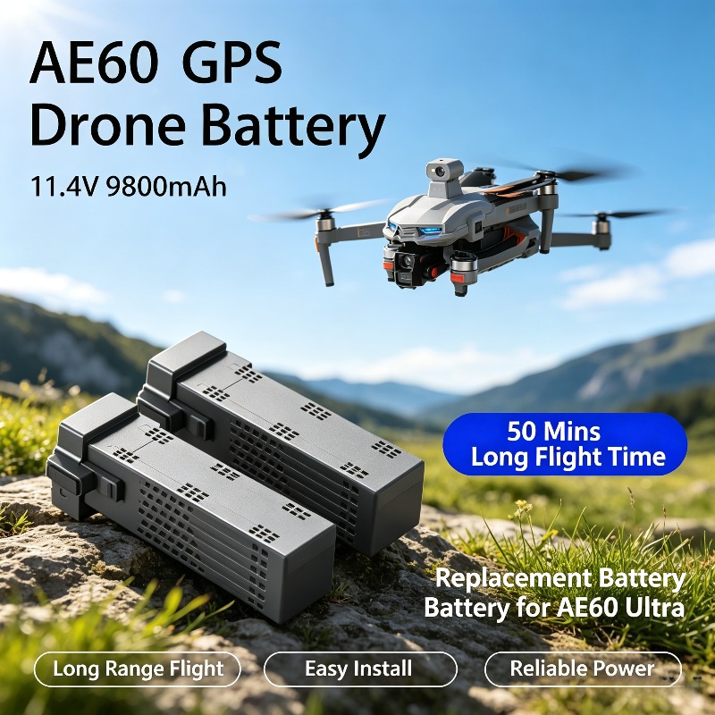 AE60 GPS Drone Battery 11.4V 9 - Drone Battery Li-Ion ulasan dan harga