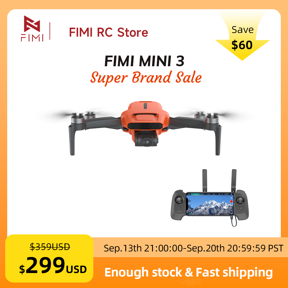 FIMI MINI 3 Camere Drone 4K 60 - Drone Battery Li-Ion ulasan dan harga