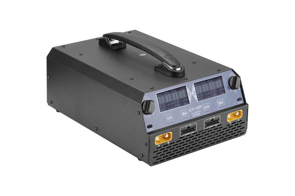 EV-PEAK U4-HP 2400W 25A Dual C - Drone Battery Charger ulasan dan harga