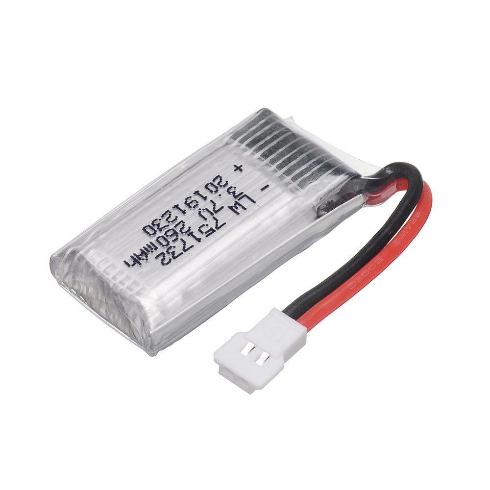 3.7V 260mAH Lipo Battery With  - Eachine Drone E010 ulasan dan harga