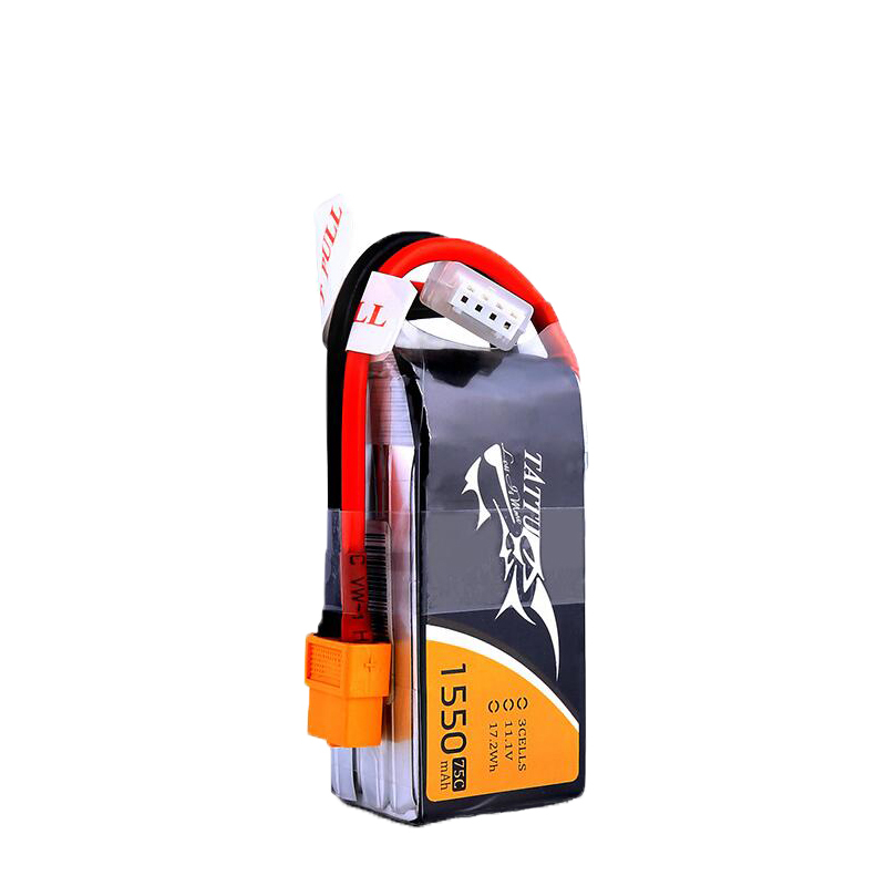 TATTU 3S 11.1V 1550mAh 75C LiP - Drone Battery Connector ulasan dan harga