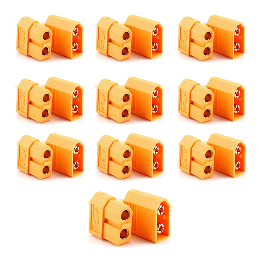 T34C 10Pair XT-60 Male Female  - Drone Battery Connector ulasan dan harga